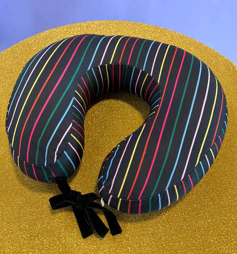 Bando black rainbow stripes - &,