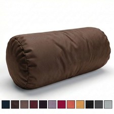 Bolster Pillow Faux Suede Tube